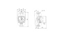 GRUNDFOS ALPHA2 25-60N 180 Pompa obiegowa do c.o. 99411424