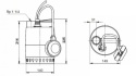 Grundfos Unilift KP 250 A1 230V z kablem 5m - Pompa zatapialna 012H1600