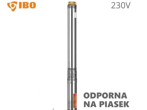 IBO Pompa głębinowa 3,5" antypiaskowa SDM 3/15 z kablem 20m (1,1kW) 230V 5903111344931