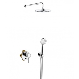 Kludi Bozz zestaw prysznicowy podtynkowy z deszczownicą 20 cm 386300576