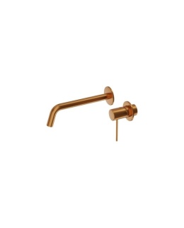 Lavita Bateria umywalkowa podtynkowa Orion Brushed Copper 5900378357353