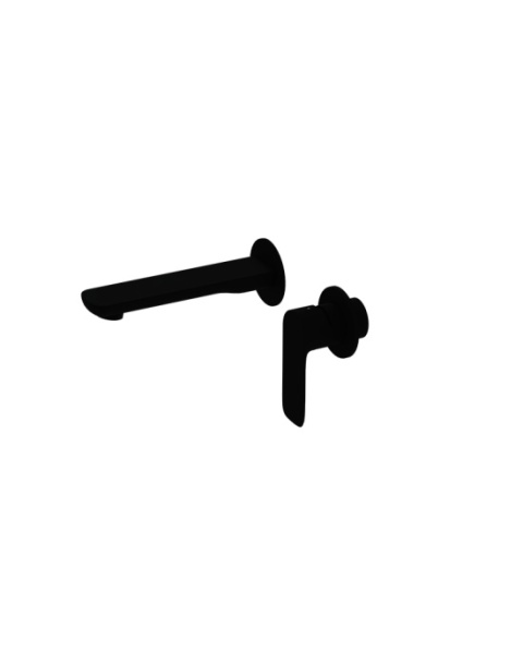 Lavita Bateria umywalkowa podtynkowa Spark Matt Black 5900378341246