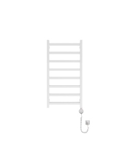 Lavita Grzejnik łazienkowy elektryczny Lungo White 960 z grzałką White 5903918481402
