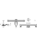 Lavita Odpływ liniowy Linear slim 800 5900378310259