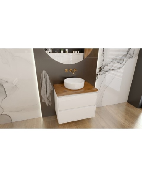 Lavita Umywalka nablatowa Galera Black Line 5900378325703