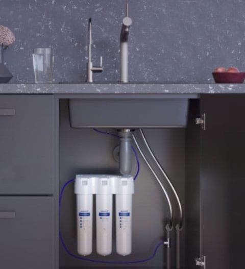 Z KODEM LATO - 7% Aquaphor Kryształ H filtr wody pod zlew oczyszczający i zmiękczający. Filtr do wody Aquaphor do twardej wody.