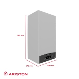 Ariston Clas One Wi-fi 24 Kocioł kondensacyjny dwufunkcyjny, wiszący, moc 3,4-23,6kW 3302123