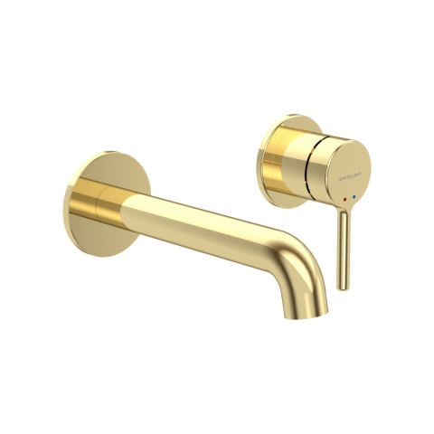 Excellent Delta PI bateria umywalkowa podtynkowa, złoty połysk AREX.1213GL