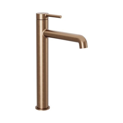 Excellent Delta PI bateria umywalkowa stojąca wysoka, miedziany szczotkowany AREX.1212CB