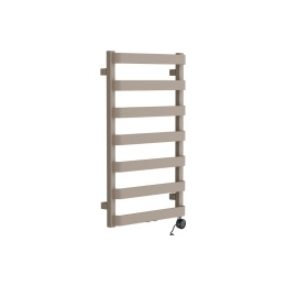 Excellent Meteor grzejnik łazienkowy elektryczny 85x50 cm z grzałką elektryczną 400W, cappuccino GREX.ME85.SET.CA