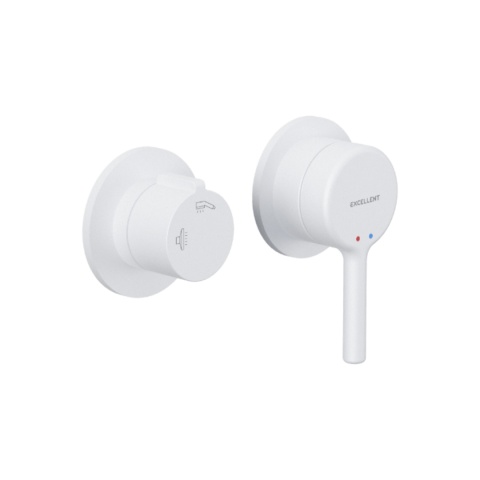 Excellent PI Bateria wannowo-prysznicowa podtynkowa, biały mat AREX.1240WH