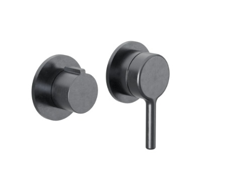 Excellent PI Bateria wannowo-prysznicowa podtynkowa, grafit szczotkowany AREX.1240AB