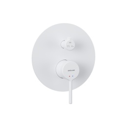 Excellent PI bateria prysznicowo-wannowa podtynkowa 3 funkcyjna, biały mat AREX.1247WH