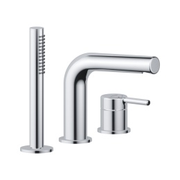 Excellent PI bateria wannowa 3 otworowa, chrom AREX.1234CR