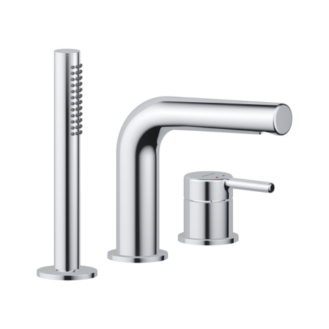 Excellent PI bateria wannowa 3 otworowa, chrom AREX.1234CR