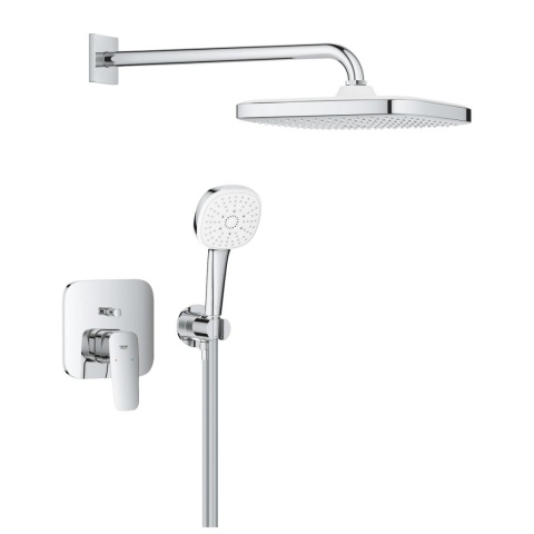 GROHE Cubeo Podtynkowy zestaw prysznicowy z deszczownicą Tempesta 250 chrom 1053360000