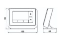 HONEYWELL T4R TERMOSTAT PROGRAMOWALNY BEZPRZEWODOWY Y4H910RF4072