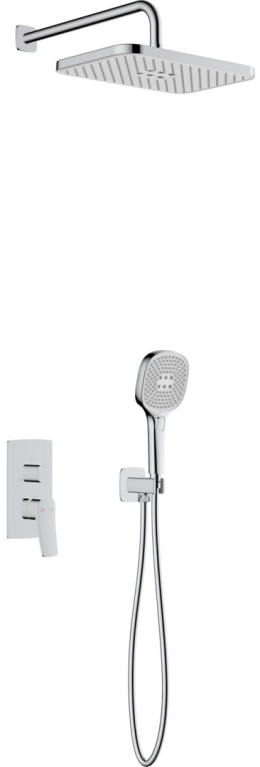 KFA zestaw natryskowy podtynkowy Malaga, chrom 452950100