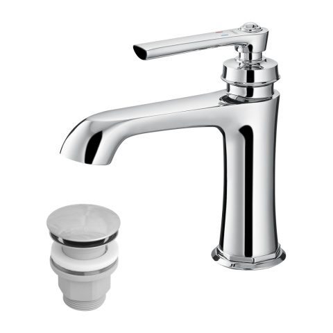 Omnires Armance Bateria umywalkowa z korkiem klik-klak AM5211CR