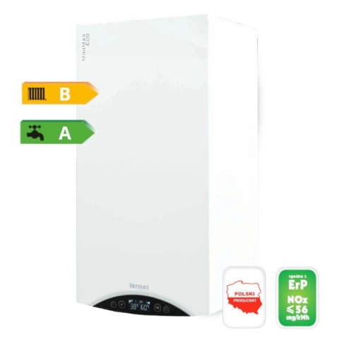 TERMET KOCIOŁ GAZ OTWARTA KOMORA 2FUN. MINIMAX ECO 22/22KW 2LS-G2.350 (ZIEMNY GZ-35) WKD4342000000