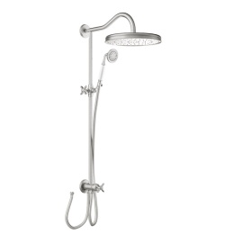 Tres TRES CLASIC Zestaw drążka prysznicowego przystosowany do każdej baterii-24247601AC