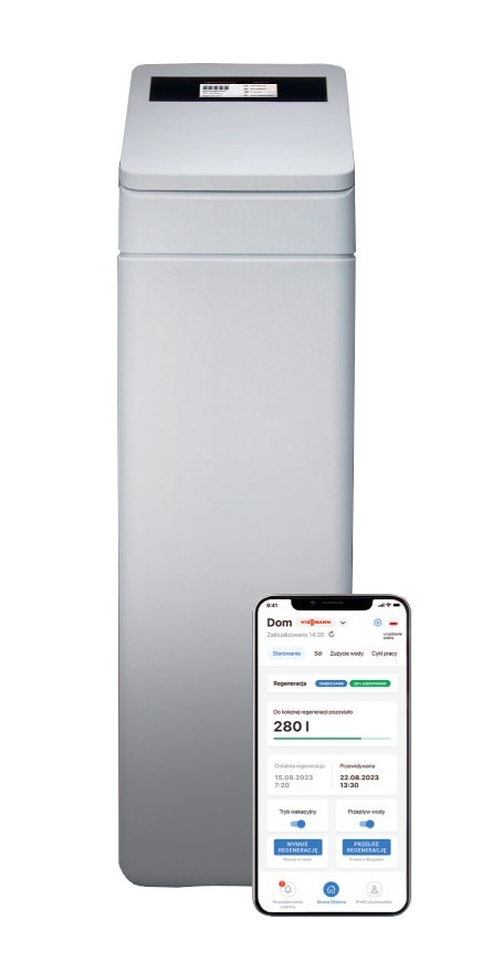 NOWY MODEL!!! Viessmann Aquastilla 25 SMART stacja uzdatniania wody z Wi-Fi do domów jednorodzinnych 7913469