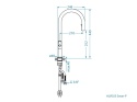 ALVEUS Bateria kuchenna SWAN P czarny mat 1150908