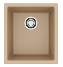 ALVEUS Zlewozmywak 40x45 OMNI 10 beżowy, syfon 1160040