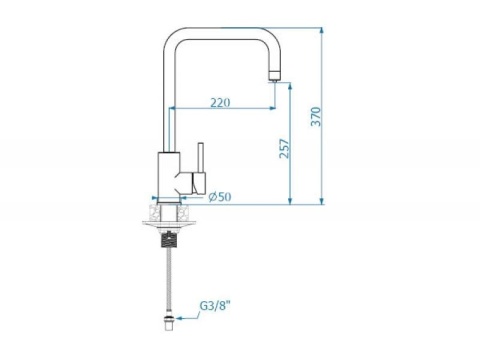 Alveus Dual Bateria kuchenna wysoka biała 1139810