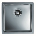 Alveus Quadrix 30 FSU POP-UP Zlewozmywak stalowy jednokomorowy 45x45 cm satynowy 1102604
