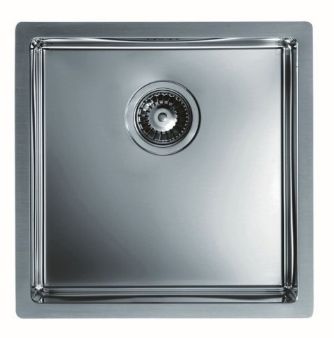 Alveus Quadrix 30 FSU POP-UP Zlewozmywak stalowy jednokomorowy 45x45 cm satynowy 1102604