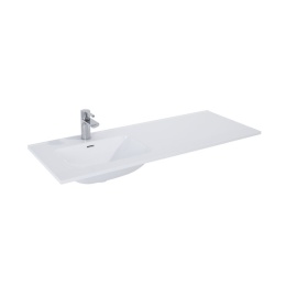 Elita Skappa 120 Umywalka meblowa 121x46,4 cm lewa biała 145955