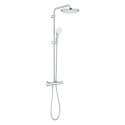 Grohe Tempesta Zestaw prysznicowy termostatyczny natynkowy z deszczownicą chrom 26670001