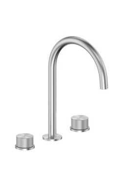 KFA Bateria umywalkowa stojąca MOZA 316L 3-owtorowa inox 504221322