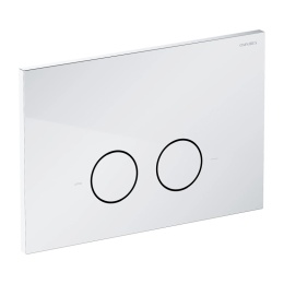 Omnires Steel-R45 przycisk spłukujący do WC chrom ST45PS1CR