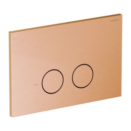 Omnires Steel-R45 przycisk spłukujący do WC grafit szczotkowany ST45PS1GR
