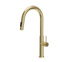 Quadron DARCY SteelQ bateria kuchenna z wyciagana wylewką wylewką złota 4172506_PVDG1