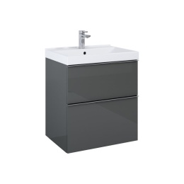 roca elita Look 60 2S Szafka podumywalkowa 60x44,9x63,5 cm anthracite 167078/RE010601026610