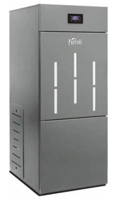 Ferroli Biopellet PRO 24 Stalowy kocioł na pellet 24 kW LSBBP24T