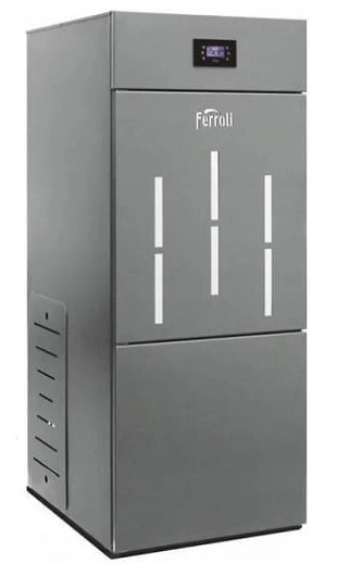 Ferroli Biopellet PRO 24 Stalowy kocioł na pellet 24 kW LSBBP24T