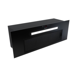 Globalo Design Agendero 80.2 Okap do zabudowy czarny AGENDERO_80_2_BLACK
