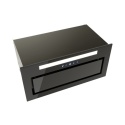 Globalo Design Loteo 60.4 Okap do zabudowy czarny LOTEO_60_4_BLACK
