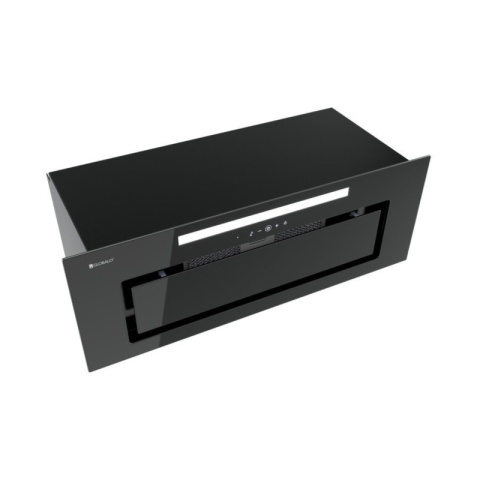 Globalo Design Loteo 80.4 Okap do zabudowy czarny LOTEO_80_4_BLACK
