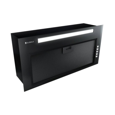 Globalo Design Viledo 60.1 Okap do zabudowy czarny VILEDO_60_1_BLACK