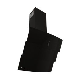 Globalo Design Vintio 75.2 Okap przyścienny czarny VINTIO_75_2_BLACK