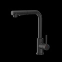 Quadron Bateria kuchenna NICKI stalowa, pure carbon, wyciągana wylewka 3673503A_BLM