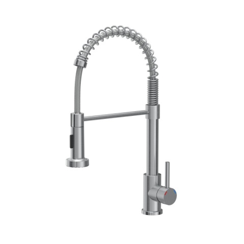 Quadron Salma New Bateria kuchenna elastyczna wysoka stal szczotkowana 52137BS