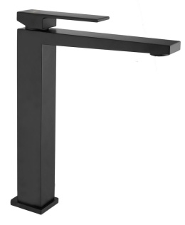 Sapho SPECTRE 25 bateria umywalkowa, wysoka, czarny mat 1102-04B