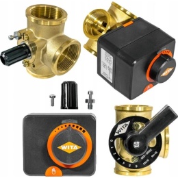 WITA Zestaw Siłownik SM W05 120s 230V + zawór Minimix MI 4 x 1