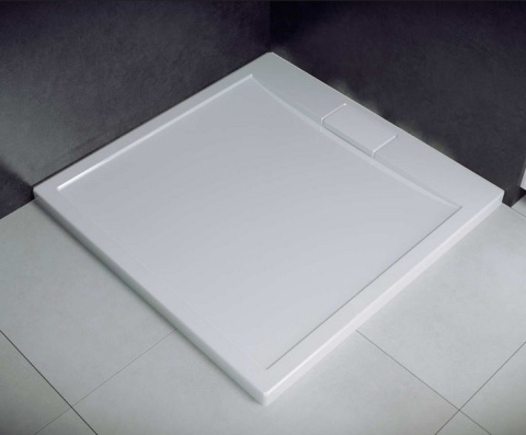 Besco Axim Brodzik Kwadratowy UltraSlim 90x90 biały BAX-90-KW Besco Axim Brodzik Kwadratowy UltraSlim 90x90 biały BAX-90-KW